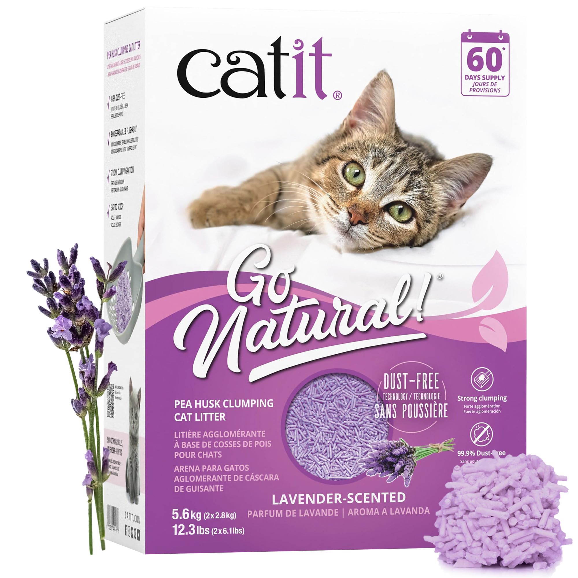 Catit Go Natural Pea Husk Clumping