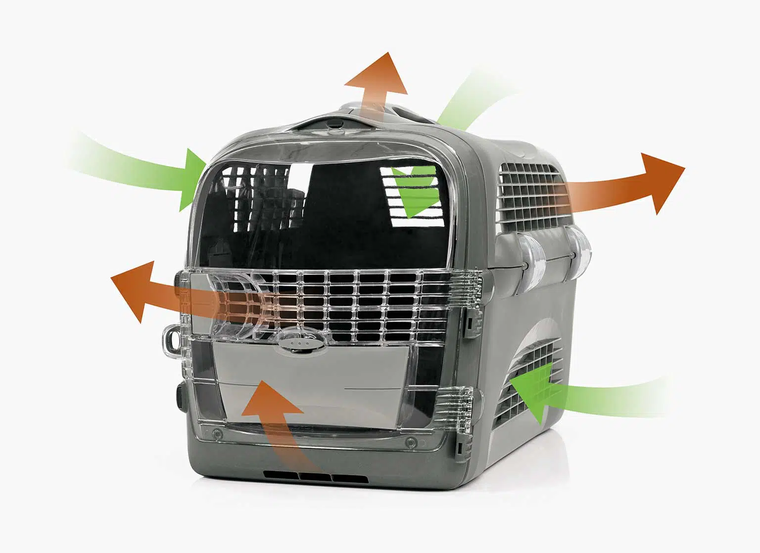 Cat carrier with excellent airflow