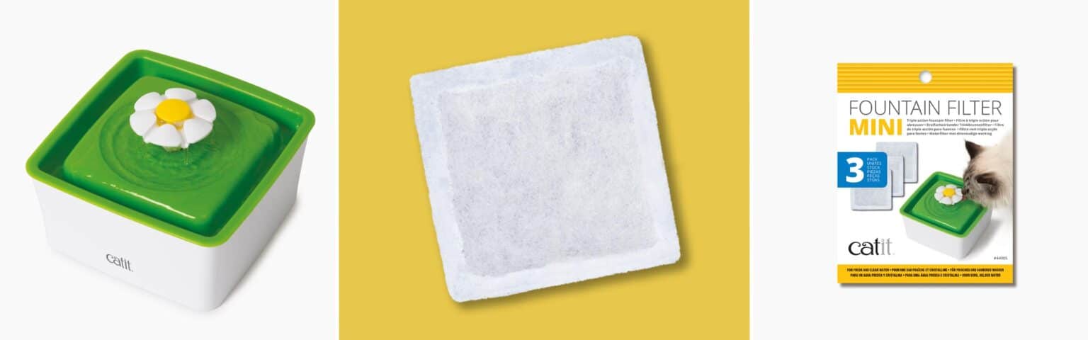 Fountain Filter Mini, 3 pack