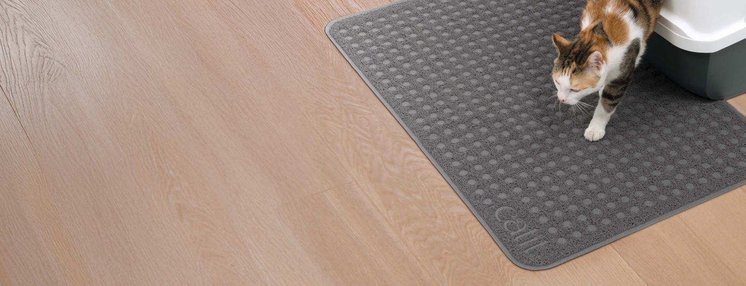 Catit Litter Trapping Mat Warm Grey