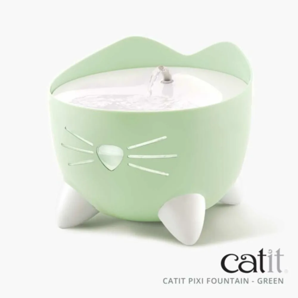 CATIT PIXI FOUNTAIN MINT GREEN WITH LED 2.5L
